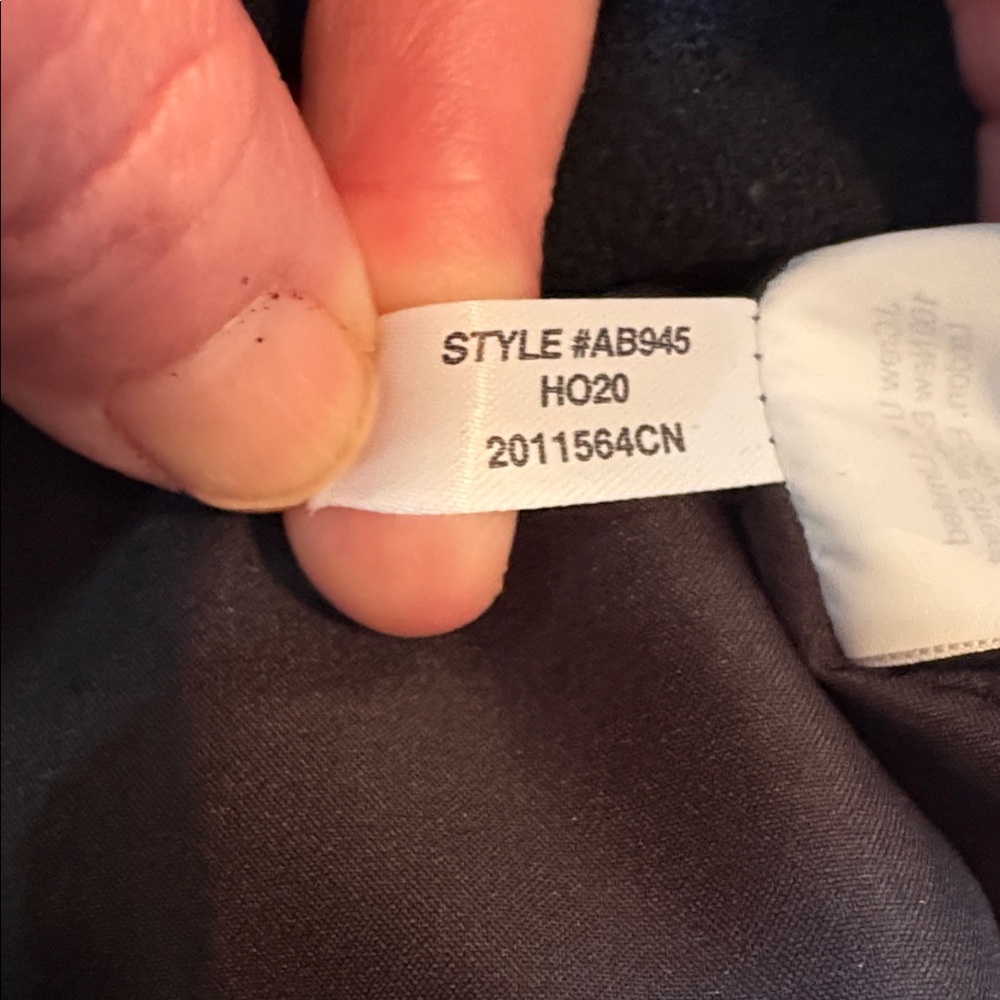 J Crew sz 10 black wool blend classic coat - Picture 7 of 7